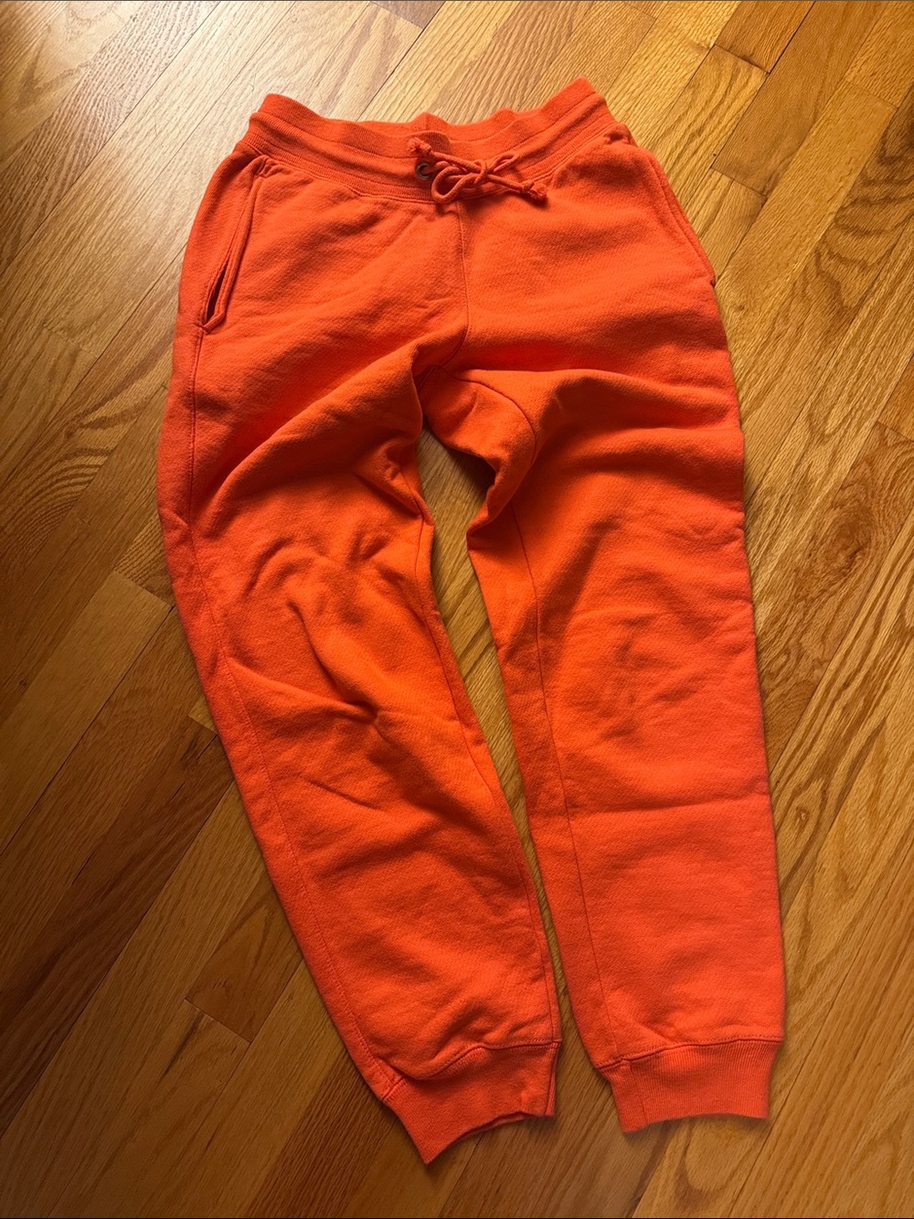 Champion Orange Kids Fleece Joggers
